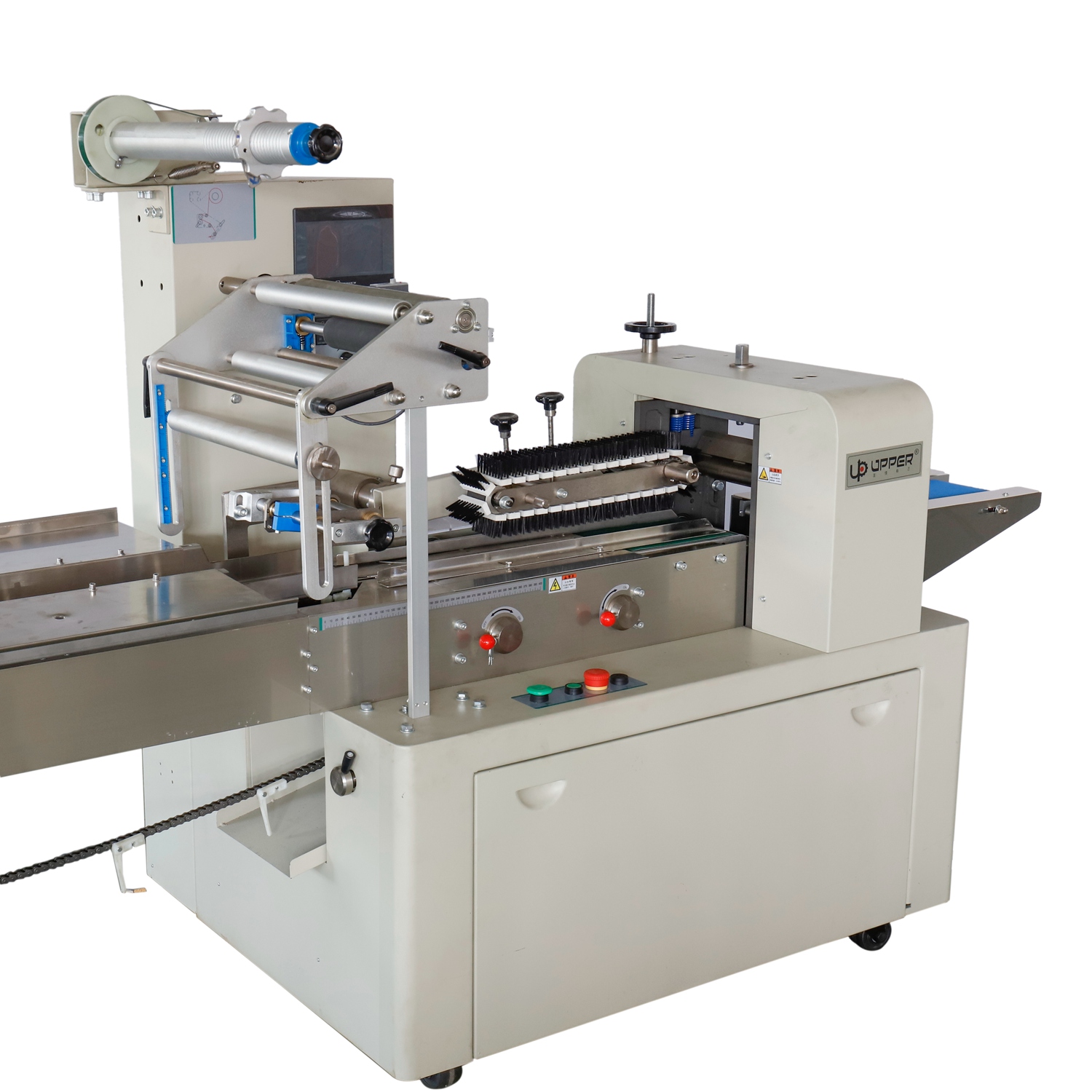 Máquina de embalaje horizontal de empaque de chocolate semiautomático